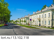 Улица в Силламяэ, Эстония (2014 год). Редакционное фото, фотограф Игорь Соколов / Фотобанк Лори
