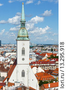 Bratislava City spring view (Slovakia) Стоковое фото, фотограф Юрий Брыкайло / Фотобанк Лори