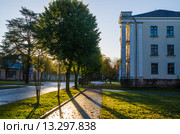 Улица в Силламяэ, Эстония (2014 год). Стоковое фото, фотограф Игорь Соколов / Фотобанк Лори