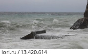 Морской пейзаж, волны. Стоковое видео, видеограф Яна Королёва / Фотобанк Лори