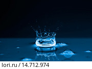 Водный всплеск. Стоковое фото, фотограф Виталий Радунцев / Фотобанк Лори