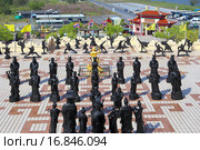 Китайский храм Вихарнра Сиен в Паттайе. Королевство Таиланд (2013 год). Стоковое фото, фотограф Григорий Писоцкий / Фотобанк Лори
