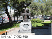Памятный знак Жителям Царицына – участникам Первой мировой войны 1914-1918. Волгоград (2015 год). Редакционное фото, фотограф Владимир Арсентьев / Фотобанк Лори