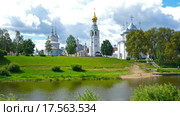 Центр Вологды летом (2015 год). Стоковое видео, видеограф Михаил Коханчиков / Фотобанк Лори