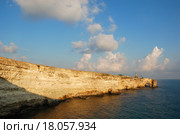 Побережье полуострова Тарханкут, Крым (2009 год). Стоковое фото, фотограф Николай Голицынский / Фотобанк Лори