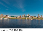 Россия; Архангельская область, Белое море, Большой Соловецкий остров, Соловецкий монастырь (2015 год). Редакционное фото, фотограф Александр Циликин / Фотобанк Лори