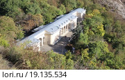 Пятигорск, Академическая (Елизаветинская) галерея (1853 г.) (2015 год). Стоковое видео, видеограф Валерий Шилов / Фотобанк Лори
