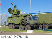 Международный авиационно-космический салон МАКС-2015. Наземный комплекс радиоэлектронного подавления РЛС противника воздушного базирования 1РЛ257Э. Редакционное фото, фотограф Игорь Долгов / Фотобанк Лори