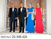 Official visit to Poland paid by His Majesty the King of the Belgians and Her Majesty the Queen of the Belgians. Reception hosted by His Majesty the King of the Belgians and Her Royal Majesty the Queen of Belgium. Редакционное фото, агентство BE&W Photo / Фотобанк Лори