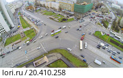 Preobrazhenskaya square in Moscow, Russia. View from unmanned quadrocopterPreobrazhenskaya square in Moscow, Russia. View from unmanned quadrocopter (2013 год). Редакционное фото, фотограф Losevsky Pavel / Фотобанк Лори