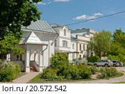 Киржач, Благовещенский монастырь. Дом вратарниц (2015 год). Стоковое фото, фотограф Бурмистрова Ирина / Фотобанк Лори
