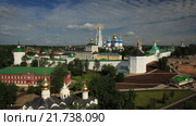 Троице-Сергиева Лавра. Съемки с коптера. MOV. Стоковое видео, видеограф Евгений Ковалев / Фотобанк Лори
