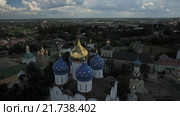 Троице-Сергиева Лавра. Съемки с коптера. MOV. Стоковое видео, видеограф Евгений Ковалев / Фотобанк Лори
