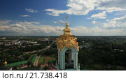 Троице-Сергиева Лавра. Съемки с коптера. MOV. Стоковое видео, видеограф Евгений Ковалев / Фотобанк Лори