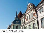 Эстония, Таллин, улица Уус д. 3 — Таллинский Дом кино (1902, архитектор О. Шотт) (2015 год). Стоковое фото, фотограф Бурмистрова Ирина / Фотобанк Лори