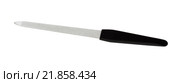 Пилка для ногтей. Nailfile with a black handle. Стоковое фото, фотограф Олег Безруков / Фотобанк Лори