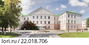 Курганская областная клиническая больница в городе Кургане (2012 год). Редакционное фото, фотограф Сергей Тюленев / Фотобанк Лори