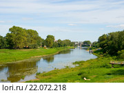 Река Вологда (2014 год). Стоковое фото, фотограф Александр Щепин / Фотобанк Лори