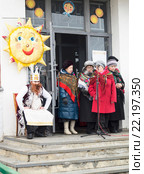 Праздник Масленицы 13 марта 2016 в городе Мстере, Россия. Редакционное фото, фотограф Сергей Овчинников / Фотобанк Лори