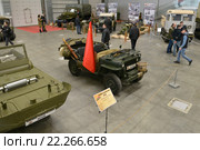 Американский джип "Willys MB". Международная выставка исторической военной техники «Моторы войны» (2016 год). Редакционное фото, фотограф Алексей Бок / Фотобанк Лори