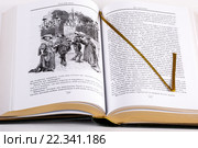 Открытая книга. Стоковое фото, фотограф Дмитрий Зубаркин / Фотобанк Лори