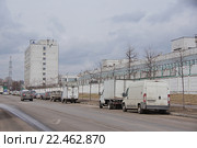 Москва, улица Бусиновская горка (2016 год). Редакционное фото, фотограф Павел Москаленко / Фотобанк Лори