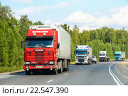 Scania R420 (2012 год). Редакционное фото, фотограф Art Konovalov / Фотобанк Лори