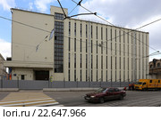 Таганская телефонная станция ПАО МГТС, Москва, Покровский бульвар, 5, строение 1 (2016 год). Редакционное фото, фотограф Алексей Гусев / Фотобанк Лори