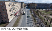 Начало Краснопутиловской улицы, Санкт-Петербург. Редакционное фото, фотограф Кекяляйнен Андрей / Фотобанк Лори