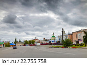 Красная площадь. Город Елец (2015 год). Редакционное фото, фотограф Алексей Голубенко / Фотобанк Лори
