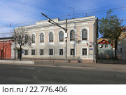 Старинный дом, Казань, ул. Право-Булачная 41 (2016 год). Стоковое фото, фотограф Алексей Гусев / Фотобанк Лори