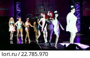 Презентация ретро белья на Viva Las Vegas Fashion Show 2016, Лас Вегас, США. Редакционное видео, видеограф FMRU / Фотобанк Лори