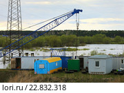 Вагон-городок мостостроителей (2016 год). Редакционное фото, фотограф Анатолий Матвейчук / Фотобанк Лори