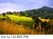 mountain landscape in cloudy day. Asturia. Стоковое фото, фотограф Яков Филимонов / Фотобанк Лори