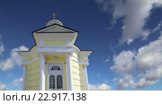 Церковь митрополита Филиппа в пригороде Мещанской, Москва, Россия (2016 год). Стоковое видео, видеограф Владимир Журавлев / Фотобанк Лори