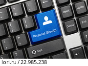 Концептуальная клавиатура - Клавиша "Personal Growth" ("Личностный рост") Стоковая иллюстрация, иллюстратор Самохвалов Артем / Фотобанк Лори