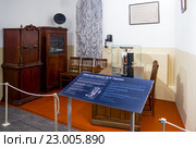 Реконструкция кабинета В.П. Глушко, музей космонавтики и ракетной техники имени В.П. Глушко, город Санкт-Петербург (2016 год). Редакционное фото, фотограф Вячеслав Палес / Фотобанк Лори