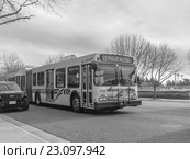 Автобус CALIFORNIA USA Public bus. Редакционное фото, фотограф Vladimir Sviridenko / Фотобанк Лори