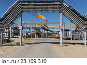 Газоконденсатные месторождения Роснефть ЗАО "Роспан Интернешнл" (2016 год). Редакционное фото, фотограф Михаил Рыбачек / Фотобанк Лори