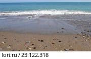 Берег Черного моря. Крым, Новый Свет. Стоковое видео, видеограф Яна Королёва / Фотобанк Лори
