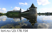 Псков. Кром (2016 год). Стоковое видео, видеограф Яна Королёва / Фотобанк Лори