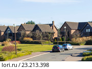 Городской пейзаж, Milton Keynes, Англия (2015 год). Редакционное фото, фотограф Ольга Марк / Фотобанк Лори