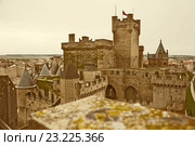 fantasy castle. Toned image (2016 год). Стоковое фото, фотограф Яков Филимонов / Фотобанк Лори