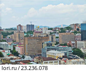 Вид на город Владивосток (2016 год). Редакционное фото, фотограф Корнилова Светлана / Фотобанк Лори