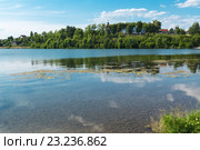 Городской пруд. Город Суксун. Пермский край. Стоковое фото, фотограф Александр Лядов / Фотобанк Лори