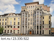 Москва, ЖК "Респект", вид с Тверского бульвара (2016 год). Редакционное фото, фотограф Dmitry29 / Фотобанк Лори