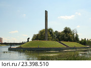 Стрелка слияния рек Оки и Орлика в Орле (2016 год). Стоковое фото, фотограф Александр Плахов / Фотобанк Лори