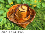 Изделия народных промыслов из бересты и шпона. Стоковое фото, фотограф Анатолий Матвейчук / Фотобанк Лори