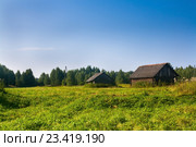 Гумно. Ивановская область, Палехский район (2016 год). Стоковое фото, фотограф Наталья Федорова / Фотобанк Лори