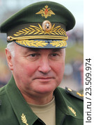 Командующий войсками Западного военного округа генерал-полковник Андрей Картаполов (2016 год). Редакционное фото, фотограф Александр Тарасенков / Фотобанк Лори